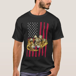 Camiseta Carro Americano com Pistão Muscle Car 4