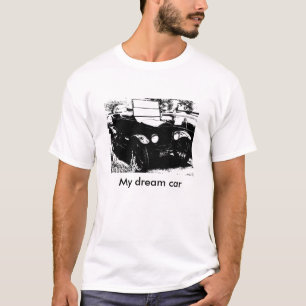 Camiseta carro antigo 4, meu carro ideal