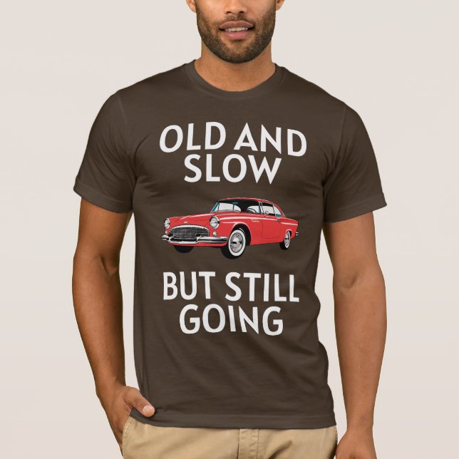 Camiseta Carro Antigo Ainda Funciona (Frente)