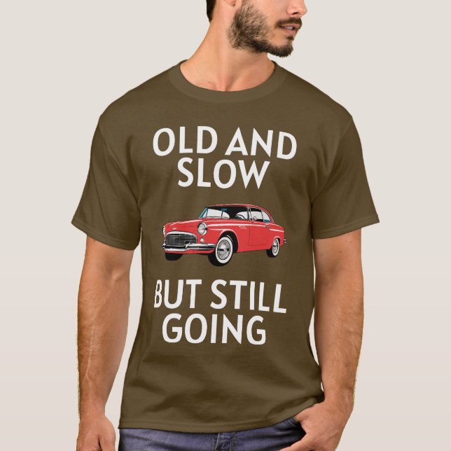 Camiseta Carro Antigo Ainda Funciona (Frente)