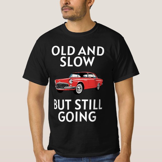 Camiseta Carro Antigo Ainda Funciona (Frente)