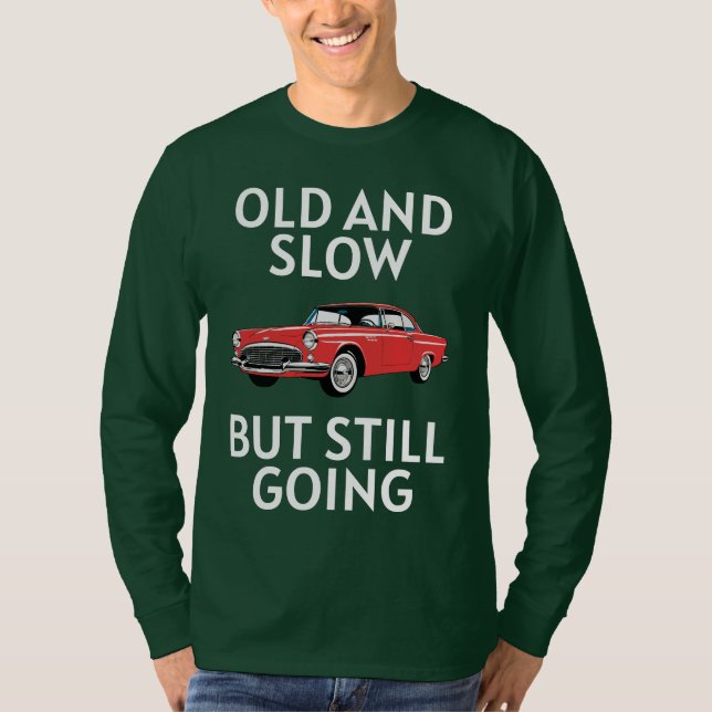 Camiseta Carro Antigo Ainda Funciona (Frente)