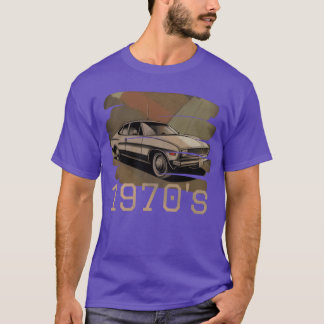 Camiseta carro antigo anos 70 vintage retrô