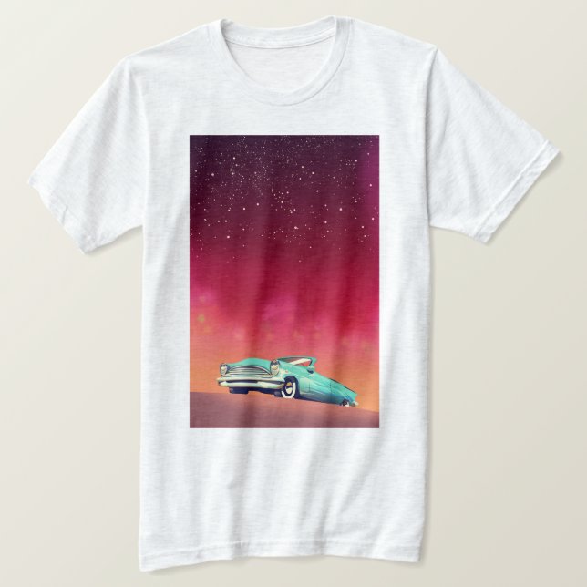 Camiseta Carro Antigo Clássico (Frente do Design)