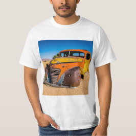 Camiseta Carro antigo e abandonado em Solitaire, Namíbia