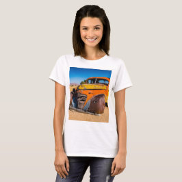 Camiseta Carro antigo e abandonado em Solitaire, Namíbia