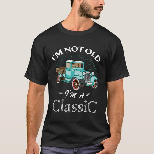 Camiseta Carro - Antiguidade Pai (Frente)