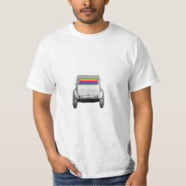 Camiseta Carro + arco-íris