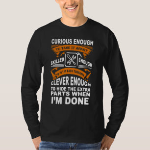 Camiseta Carro Automático Curioso E Inteligente, Engraçado,