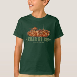 Camiseta Carro B1 bis Segunda Guerra Mundial 2 Tanque pesad