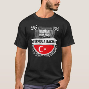 Camiseta Carro B de Fórmula de Corrida Automática Turca