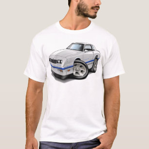 Camiseta Carro Branco-Azul de Monte 1983-88 - de Carlo