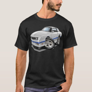 Camiseta Carro Branco-Azul de Monte 1983-88 - de Carlo