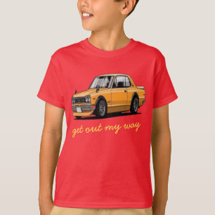 Camiseta carro, carro velho, nissan, skyline 2000 gt, gt-R