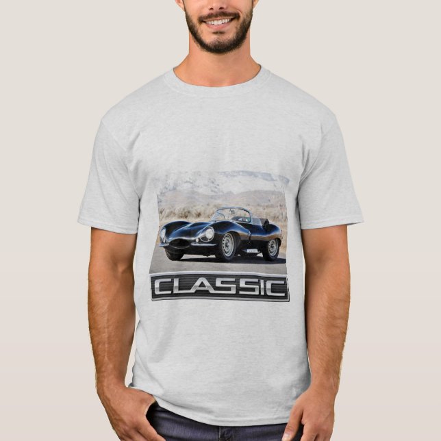 Camiseta carro clássico (Frente)