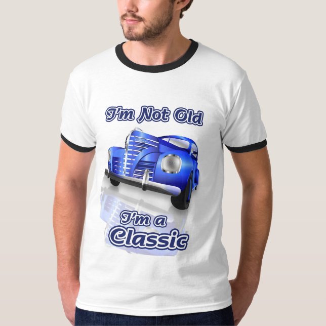 Camiseta Carro clássico (Frente)