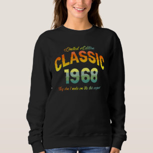 Camiseta Carro Clássico Antigo 1968 Aniversário de 53 Anos
