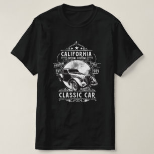 Camiseta Carro Clássico Especial da Califórnia