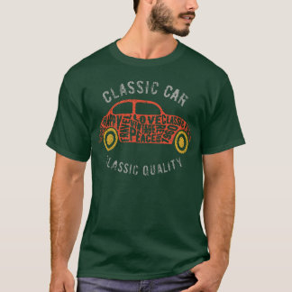 Camiseta Carro Clássico Qualidade Clássica retrô