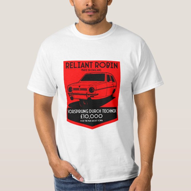 Camiseta Carro Clássico Robin Fiável (Frente)