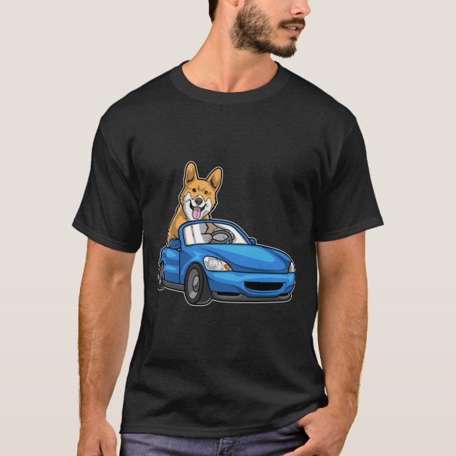 Camiseta Carro Corgi (Frente)