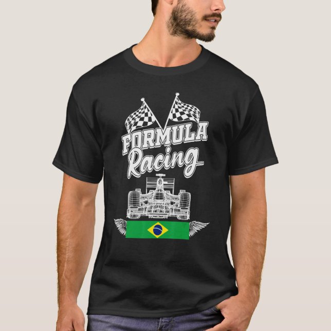 Camiseta Carro-Corrente Automático Brasileiro de Fórmula Ba (Frente)