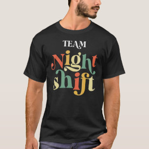 Camiseta Carro Crítico Da Equipe De Enfermeiros De Icu