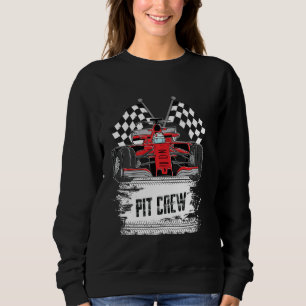 Camiseta Carro-Da-Corrida Engraçado, Pit Crew Racing F