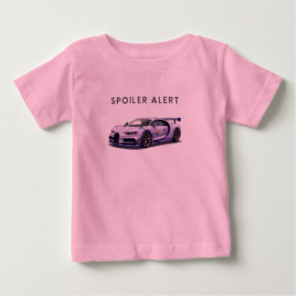 Camiseta carro de alerta de spoiler