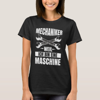 Camiseta Carro de artesão Mecânico de Ajuste da Chave de Fe
