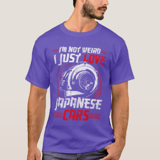 Camiseta Carro de automobilismo Tuning Mercado Interno Japo