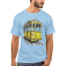 Carro de cabo amarelo