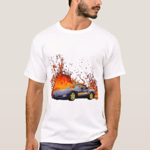 Camiseta Carro de Chevy Corvette, 1998