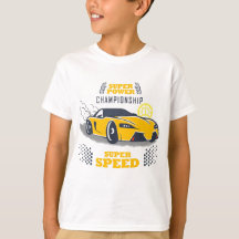 Carro de Corrida Amarelo