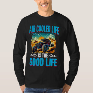 Camiseta Carro De Corrida De Corrida E Corrida De Praia, Ar