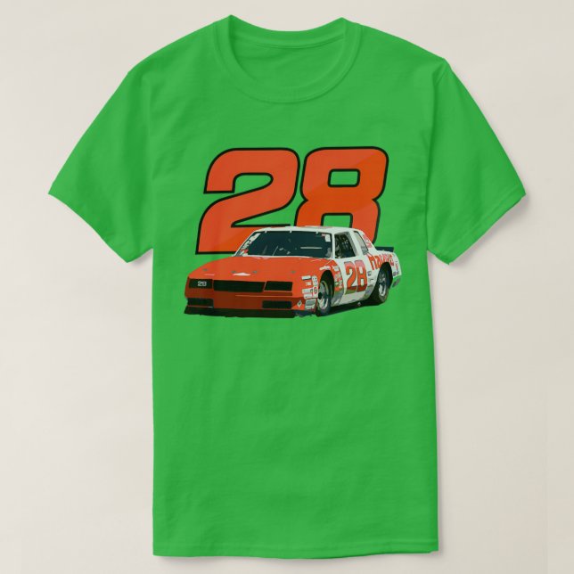Camiseta Carro de Corrida de Monte Carlo, Cale Yarborough 2 (Frente do Design)
