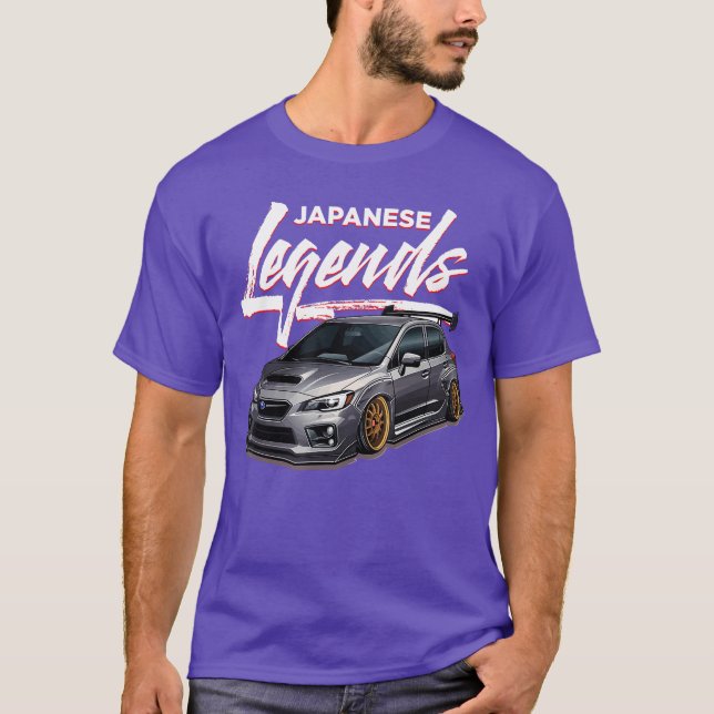 Camiseta carro de corrida JDM Legends (Frente)