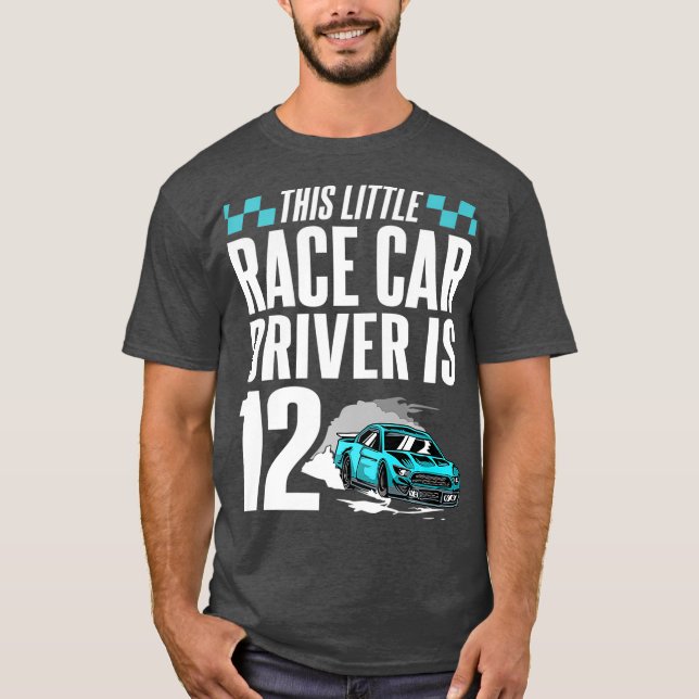 Camiseta Carro-De-Criança Legal Para Rapazes De Aniversário (Frente)