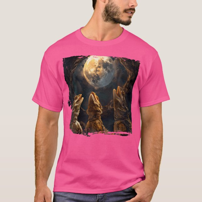 Camiseta Carro De Dragões Carnados Na Lua Proprietário De D (Frente)