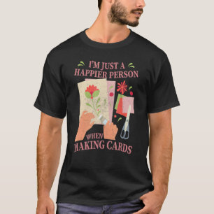 Camiseta Carro de Fazer de Cartão de Hobby