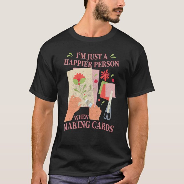 Camiseta Carro de Fazer de Cartão de Hobby (Frente)
