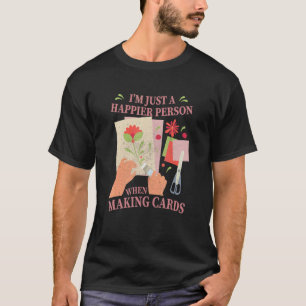 Camiseta Carro de Fazer de Cartão de Hobby
