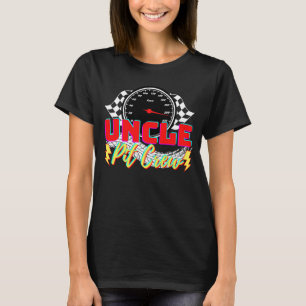 Camiseta Carro de Festa de aniversário da família Tio Pit C
