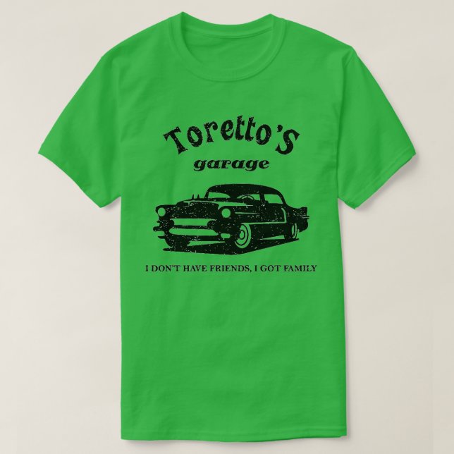 Camiseta Carro de Garagem Torettos (Frente do Design)