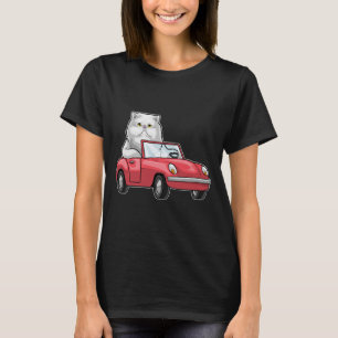 Camiseta Carro de gato persa
