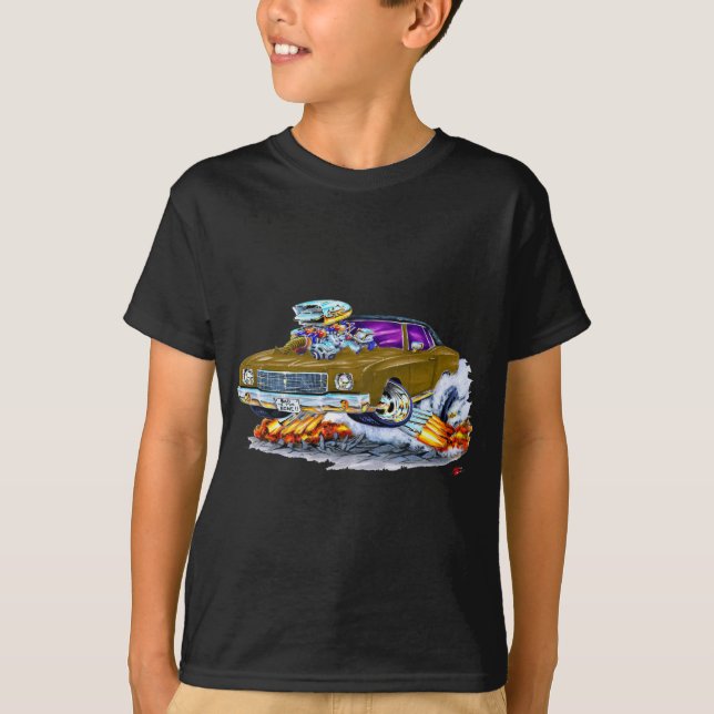 Camiseta Carro de Monte 1970 - de Carlo Brown (Frente)