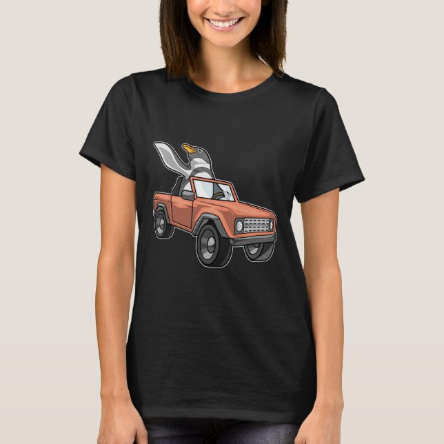 Camiseta Carro de pinguim (Frente)