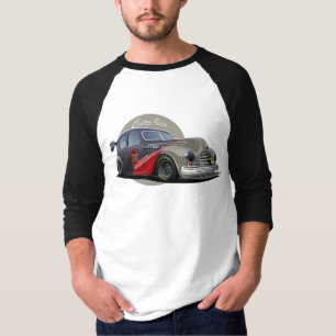 Camiseta Carro de retrato personalizado de ficção científic