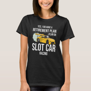 Camiseta Carro de Slot do Plano de Reforma