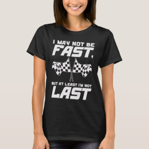 Camiseta Carro de Sprint Corrida em Pista de Terra Piloto d